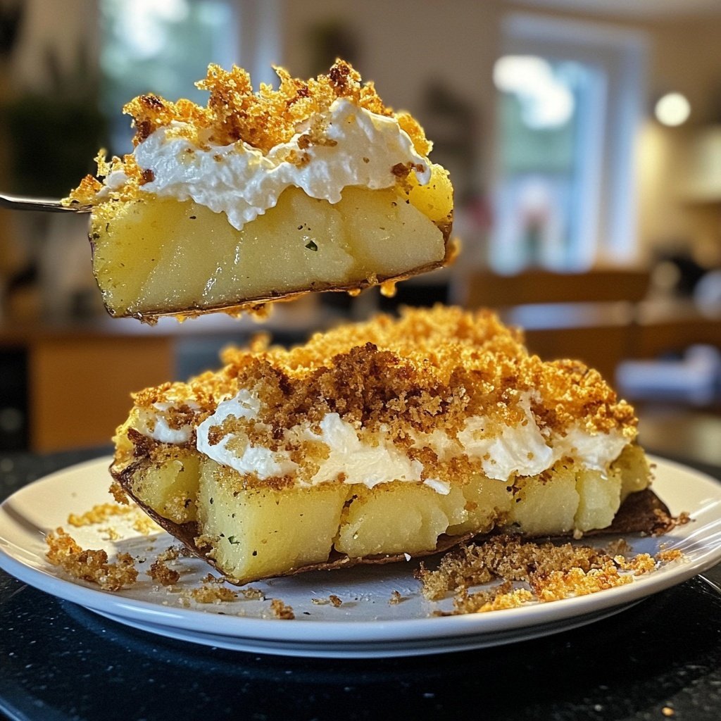 Ofenkartoffeln mit Kräuterquark und Räucherlachs