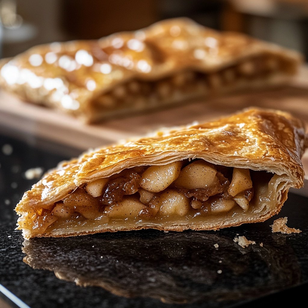 Winterlicher Strudel festlich & Aromatisch