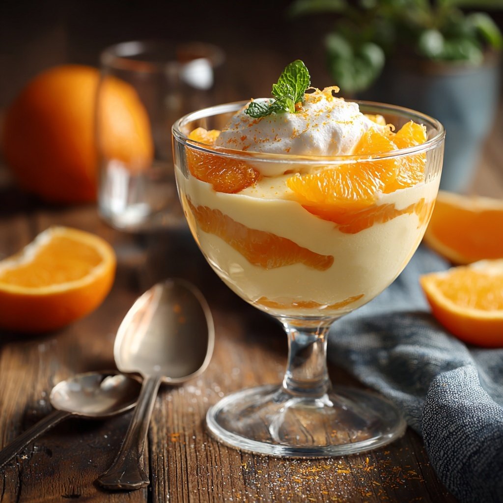 Orangen-Mousse für Genießer