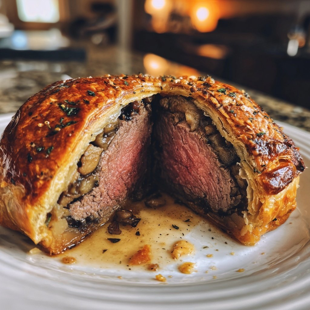 Beef Wellington mit Pilz Duxelles