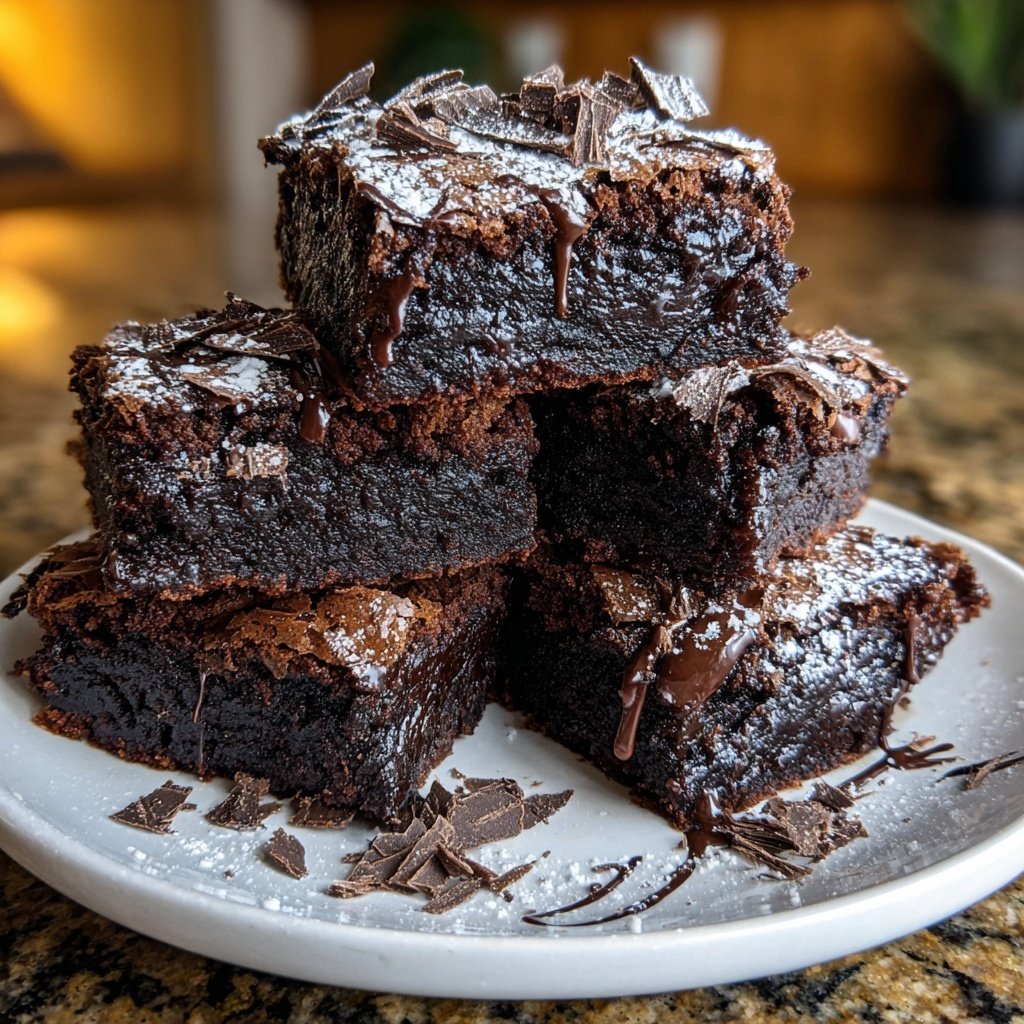 Zartschmelzende Topfen Brownies