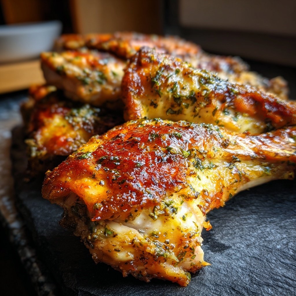 Zitronen-Kräuter-Hähnchenschenkel