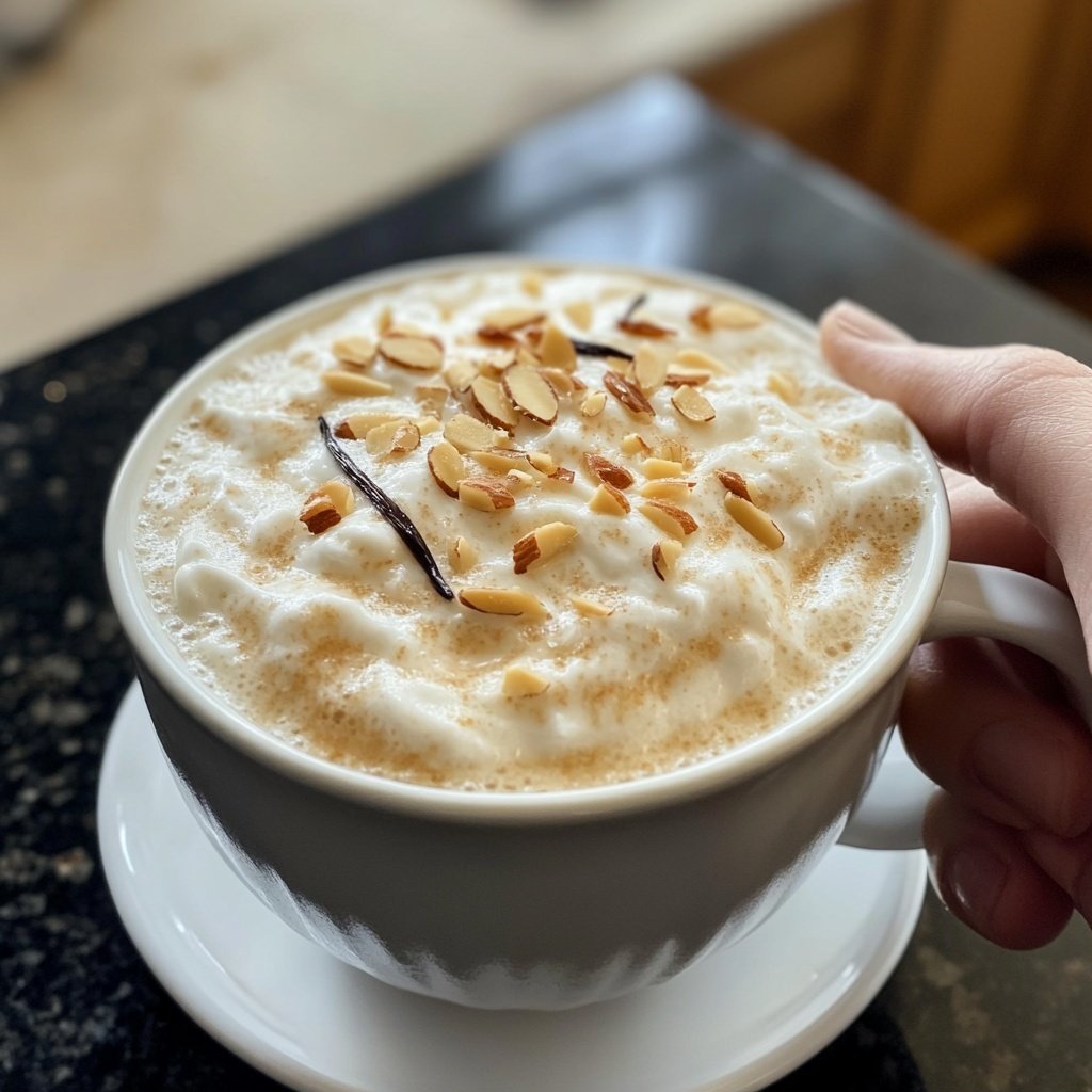 Vanille-Mandel-Heißmilch