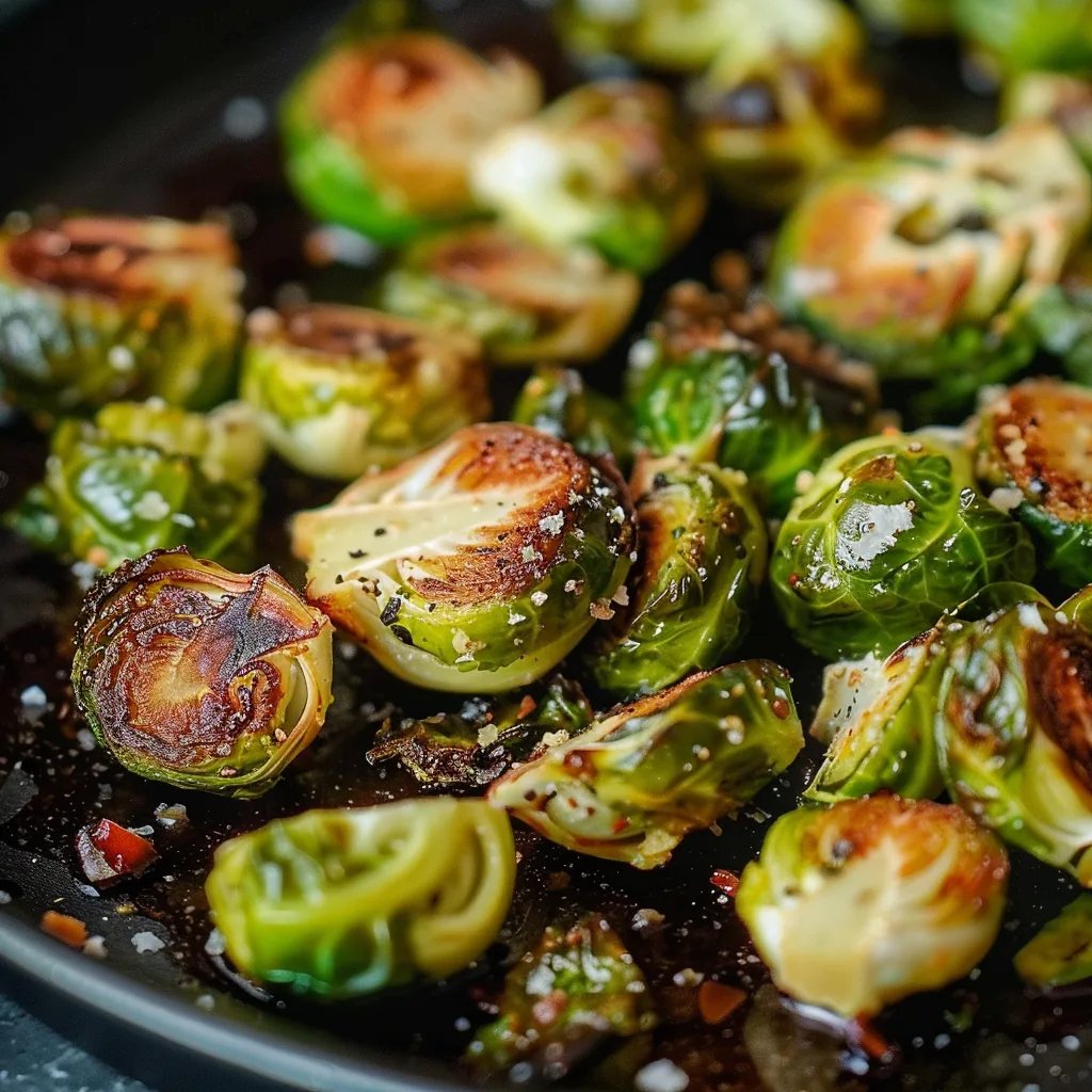 Rosenkohl aus dem Ofen