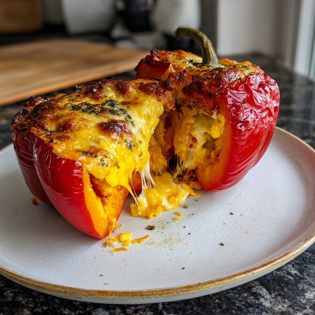 Frühstück Gefüllte Paprika