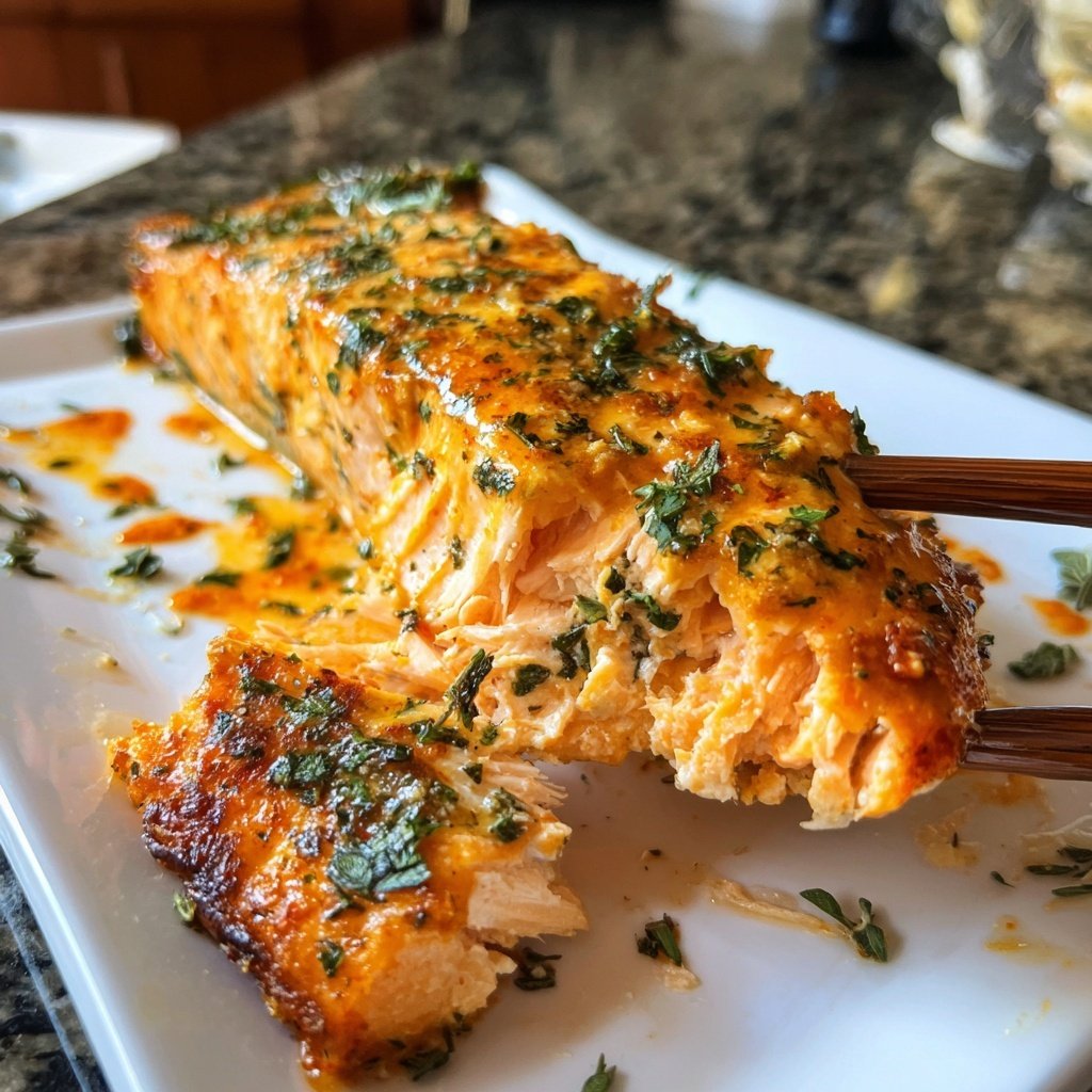 Bang Bang Lachs mit Gurken Salat