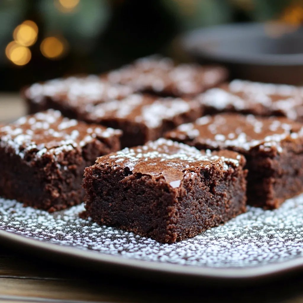 Lebkuchen Brownies