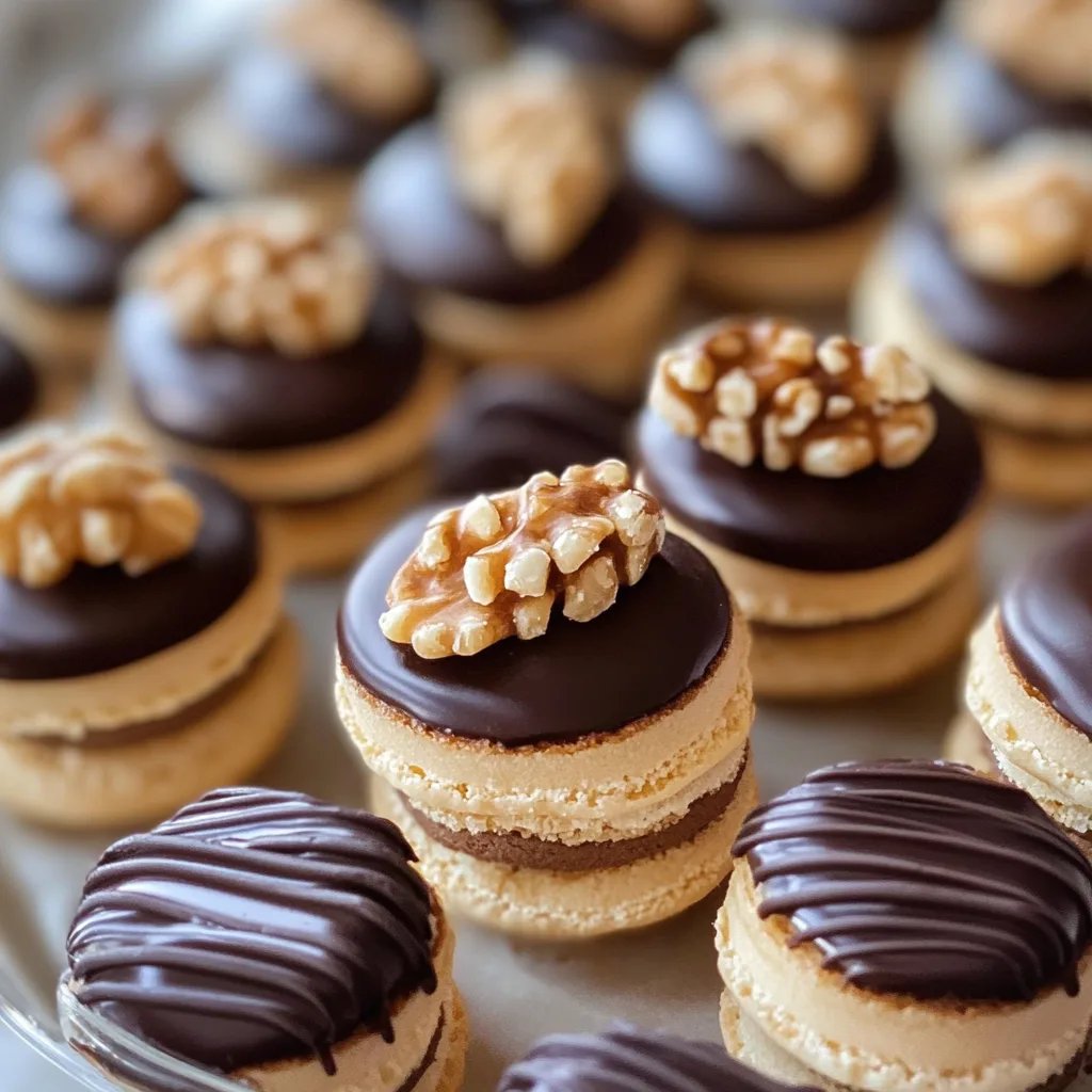 Omas Walnuss Marzipan Plätzchen