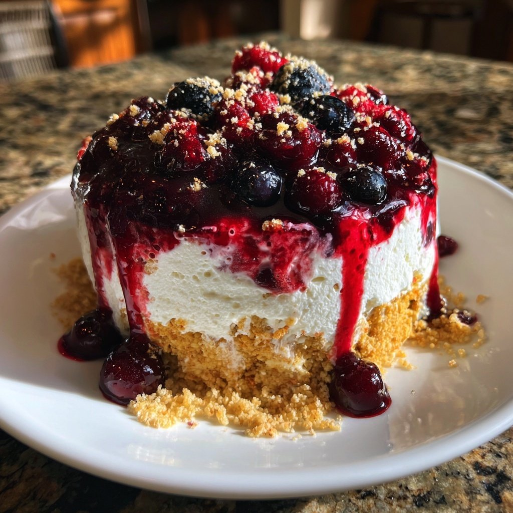 Sahneige Beeren Quinoa Parfait