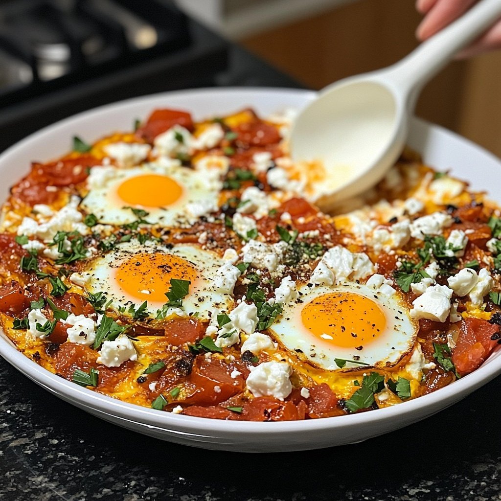 Internationale-Küche-Shakshuka mit Feta