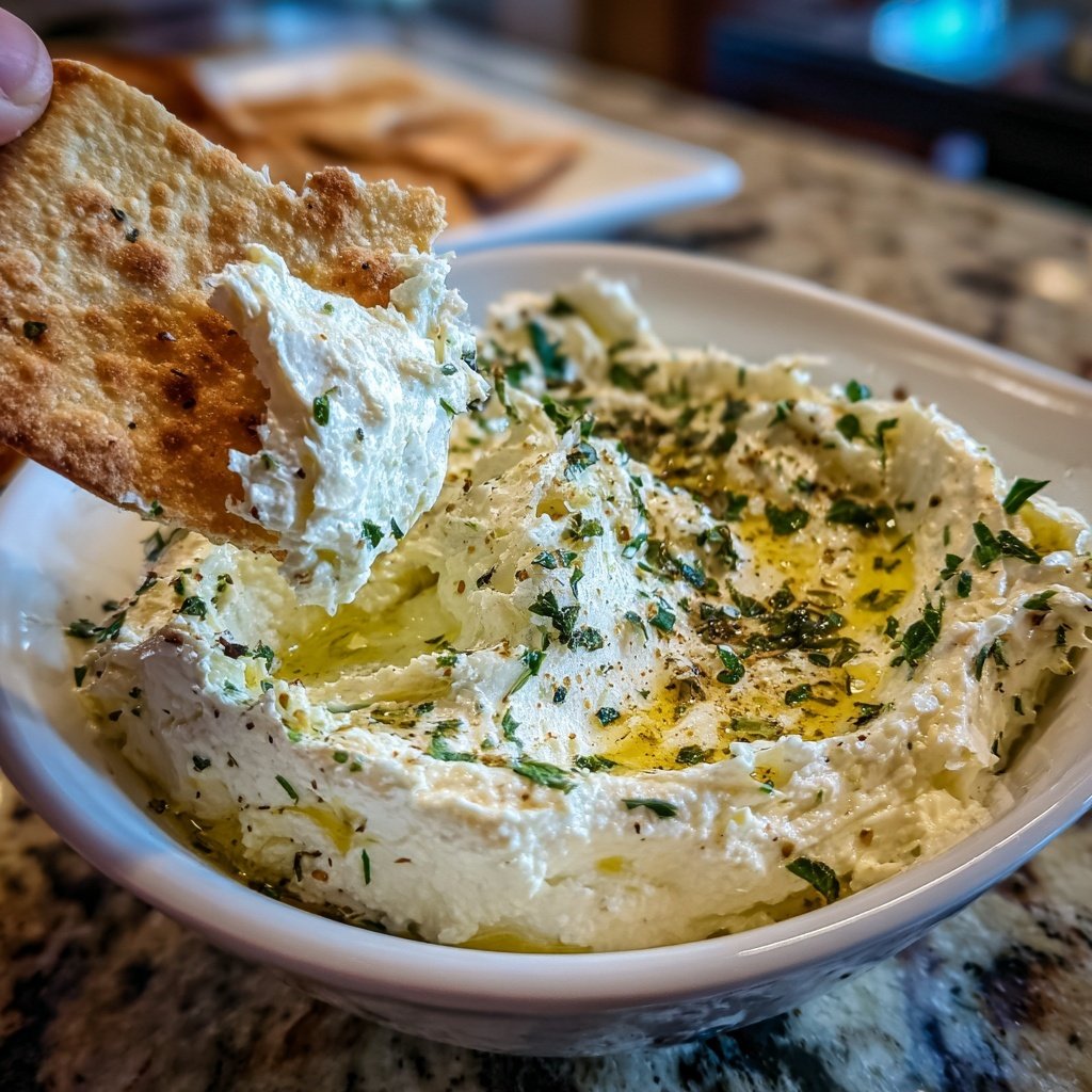 Geschlagener Feta Dip