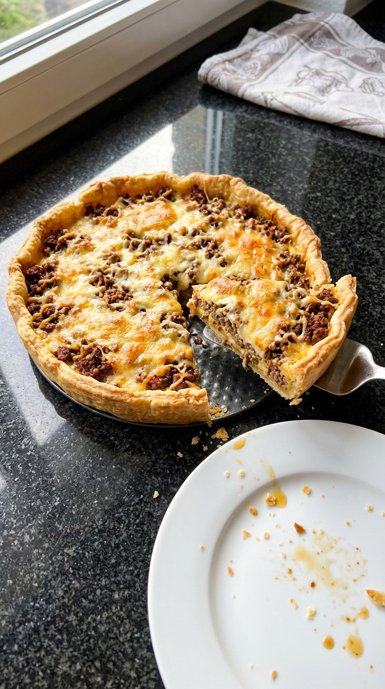 Käse Hackfleisch Quiche