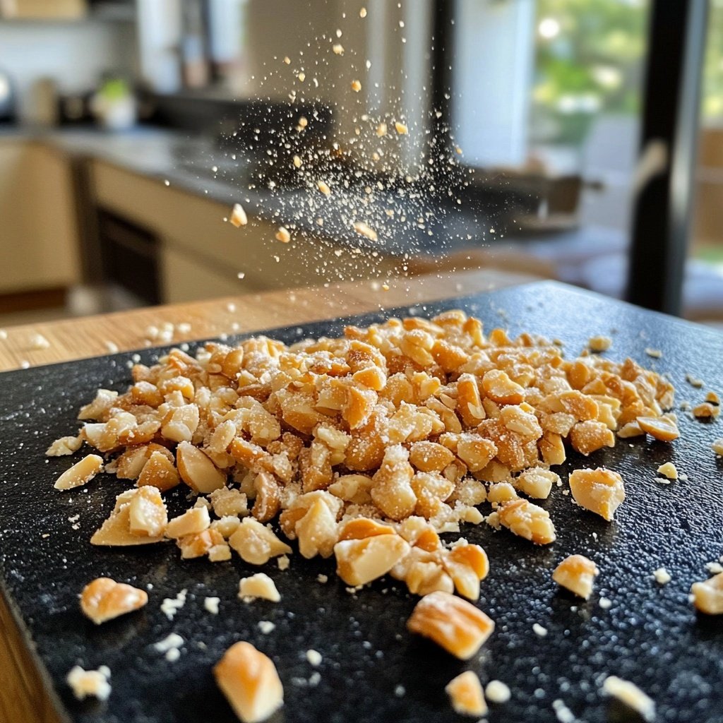 Gebrannte Mandeln ohne Zuckerc