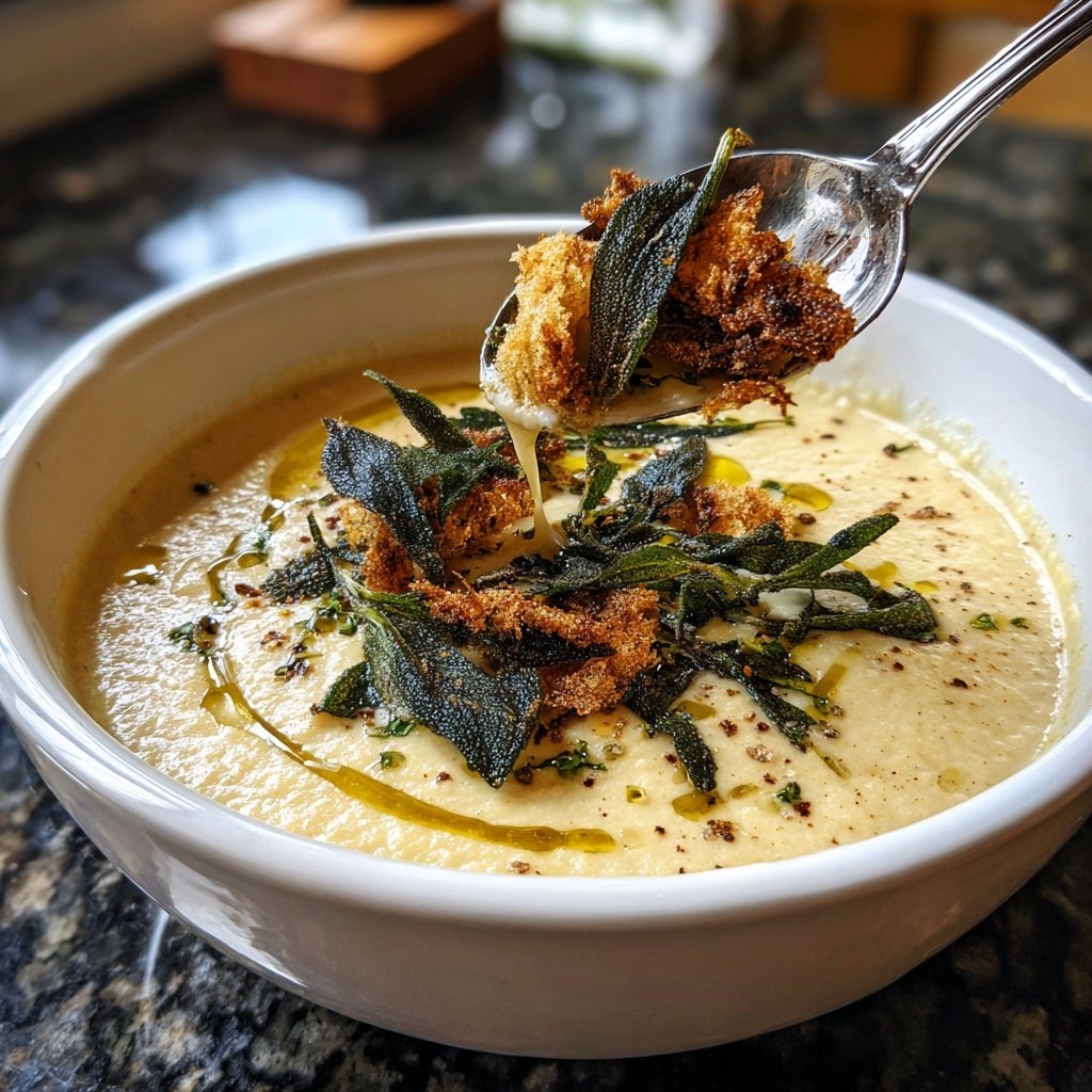 Cremige Pastinaken-Wintersuppe