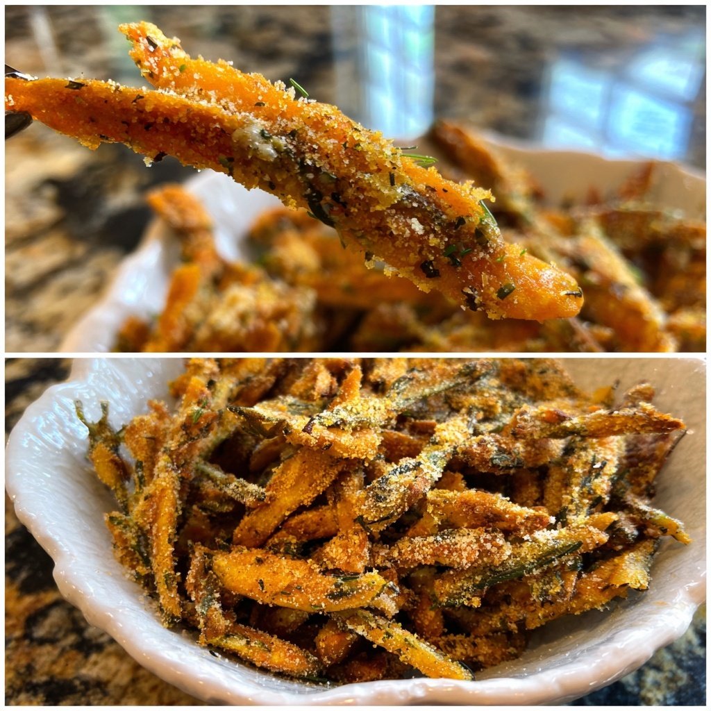 Gebratene Kichererbse pflanzliches Parmesan krümelig