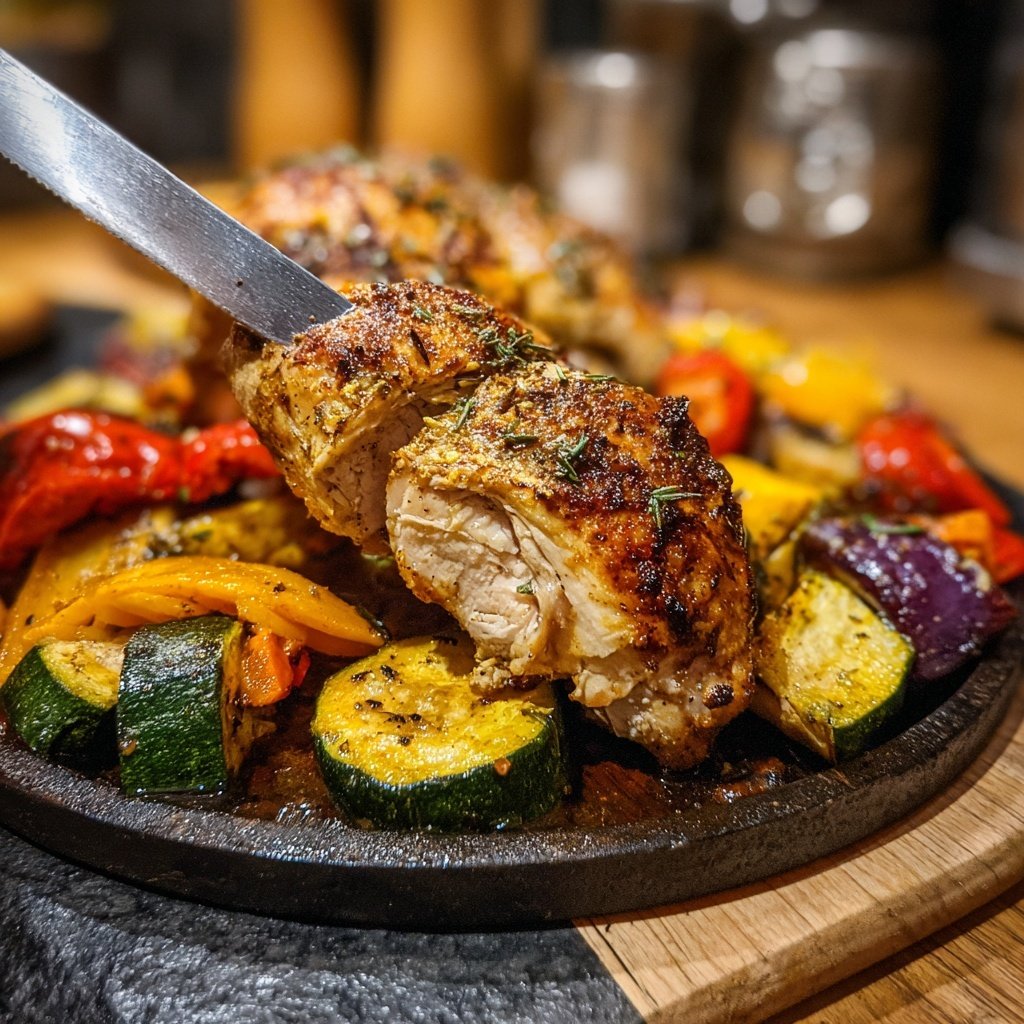 Blech Hähnchen Gemüse