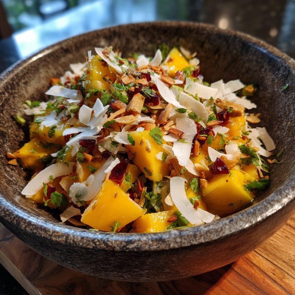 Kühler Jamaika Mango Salat