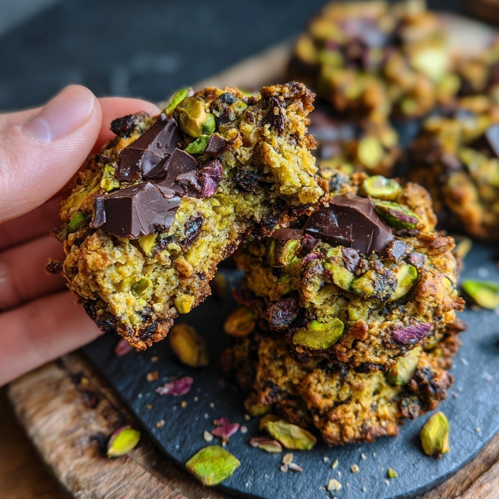 Pistazien Schoko Knusper Stücke