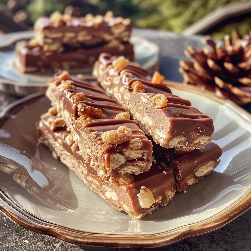 Mürbe Nougat Stangen - Weihnachtsplätzchen